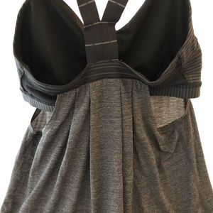 Lululemon 2 in 1 sports bra and tank top